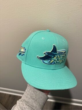 New Era Teal and Yellow 59FIFTY Fitted Cap